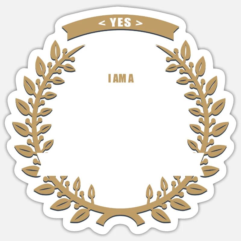 L’enfer des développeurs Full Stack Sticker taille S (10 x 10 cm)