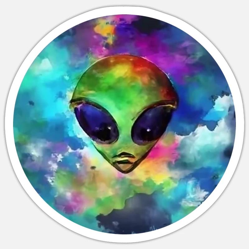 Sticker taille S (10 x 10 cm) - 