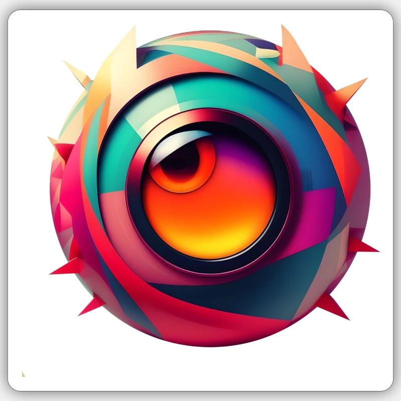 Sticker Größe S (10 x 10 cm) - 