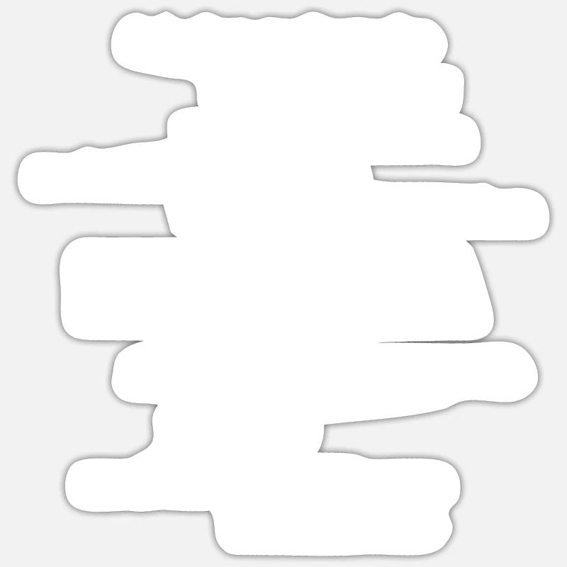 Devise pour Larissa Dictons Dire - Sticker taille S (10 x 10 cm) - blanc mat