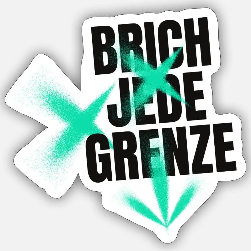 Sticker Größe S (10 x 10 cm) - 