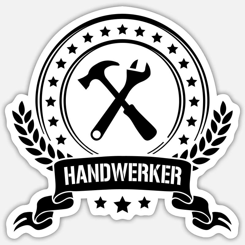 Sticker Größe S (10 x 10 cm) - 