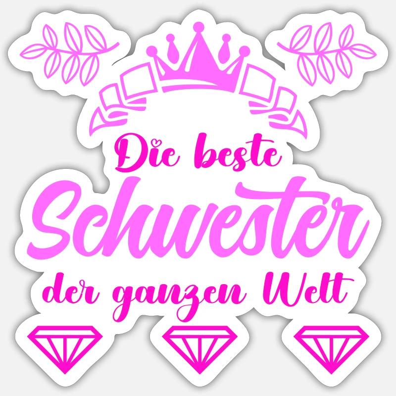 Sticker Größe S (10 x 10 cm) - 