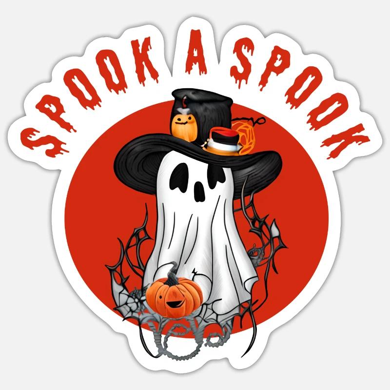 Spook a Spook! Sticker size S (10 x 10 cm)