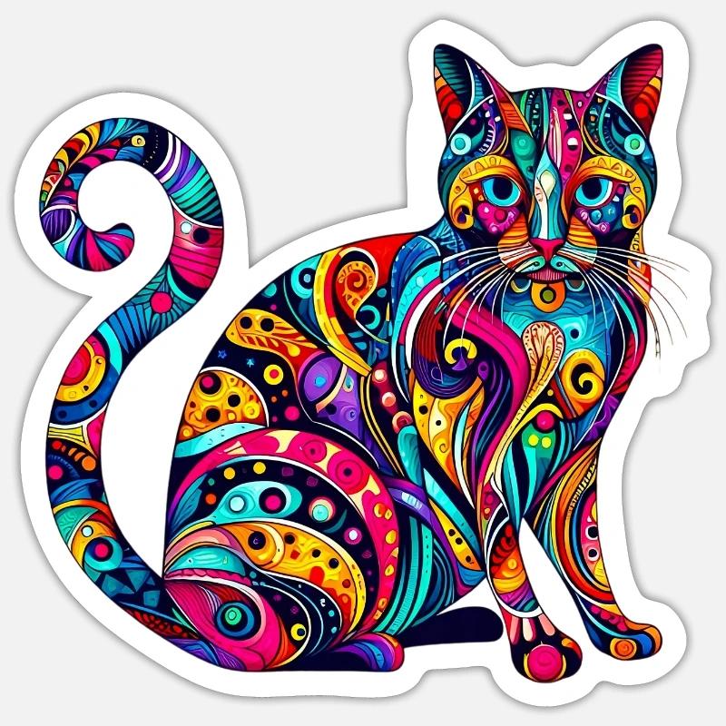 Sticker Größe S (10 x 10 cm) - 
