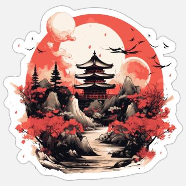 Antico Giappone Adesivo