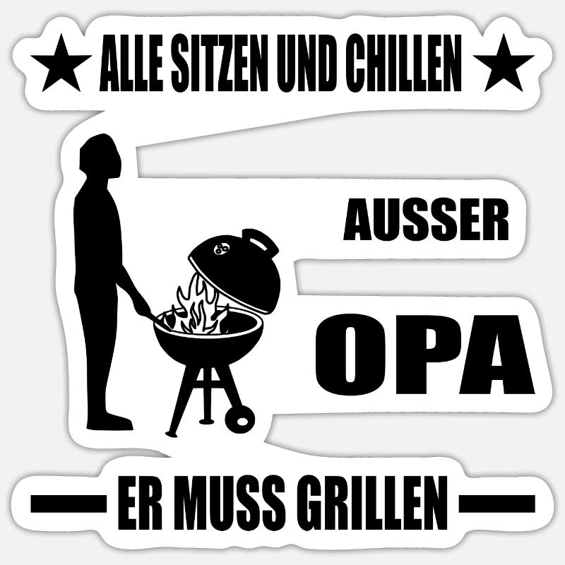 Sticker Größe S (10 x 10 cm) - 