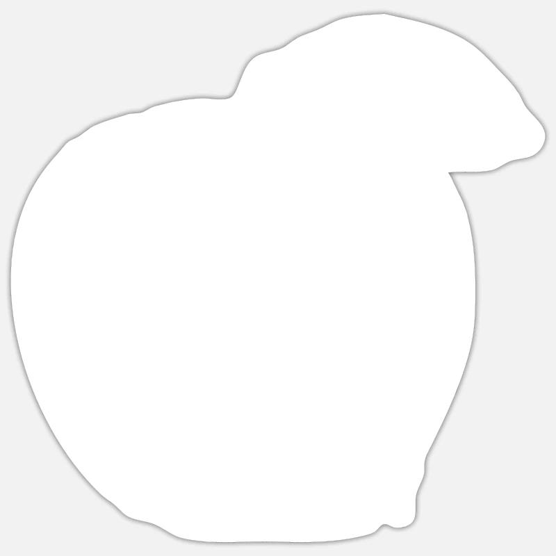 Apple Fruit Hand Drawn Sticker size S (10 x 10 cm)