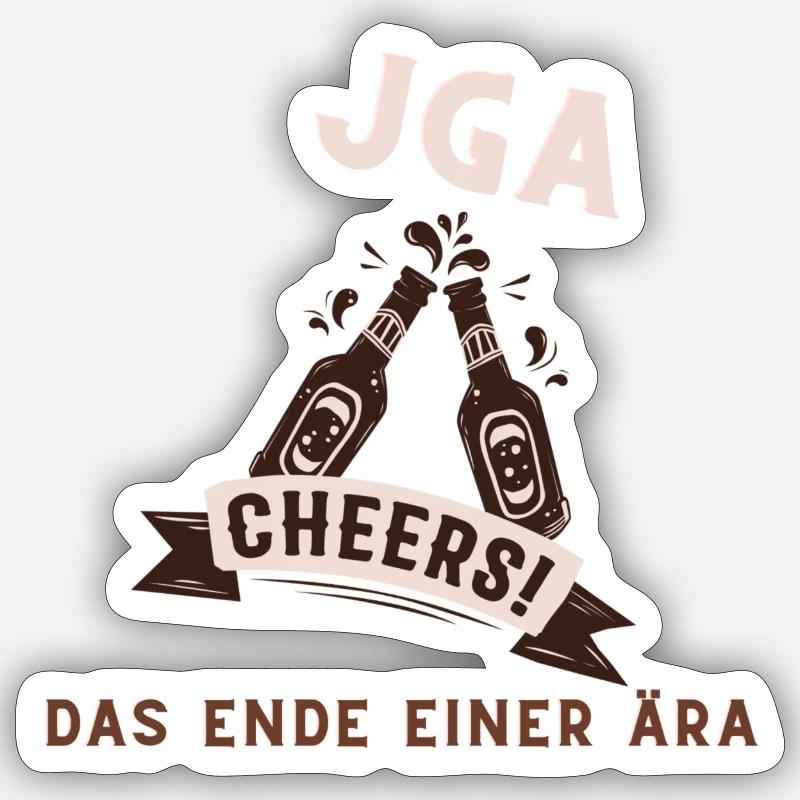 Sticker Größe S (10 x 10 cm) - 