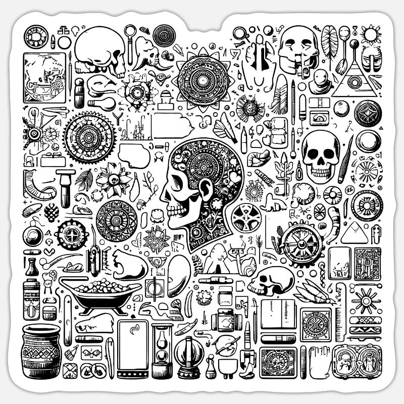 Sticker taille S (10 x 10 cm) - 