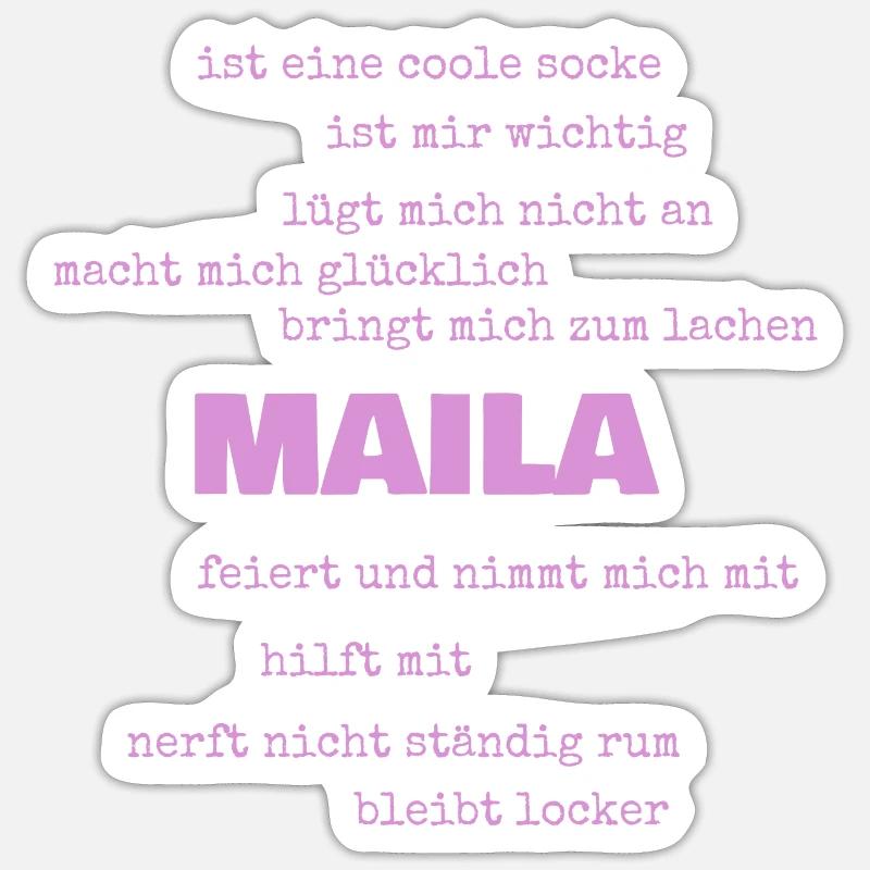 Sticker Größe S (10 x 10 cm) - 