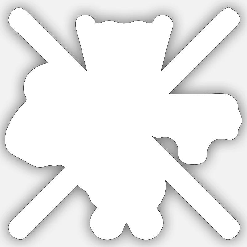 Bébé Sticker taille S (10 x 10 cm)