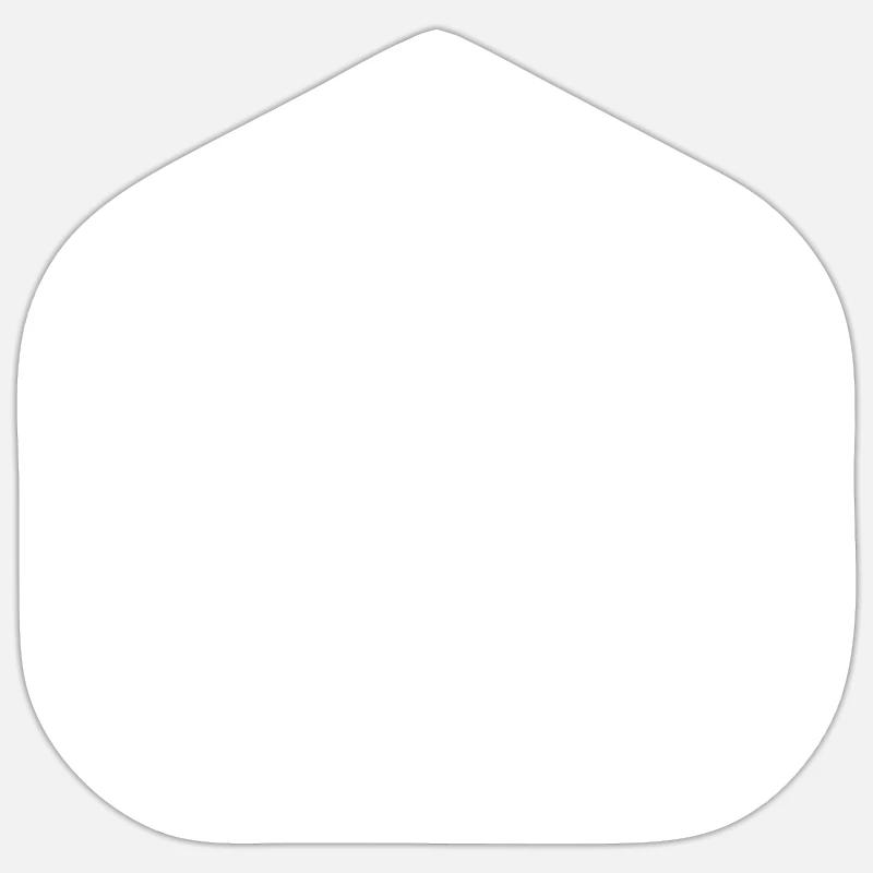 Plage - Sticker taille S (10 x 10 cm) - blanc mat