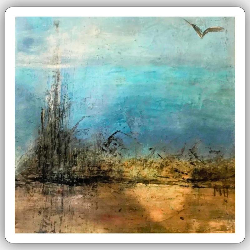 LE DESERT Sticker taille S (10 x 10 cm)