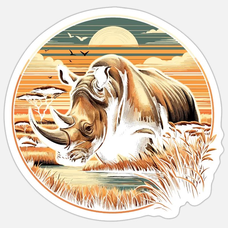 Sticker taille S (10 x 10 cm) - 