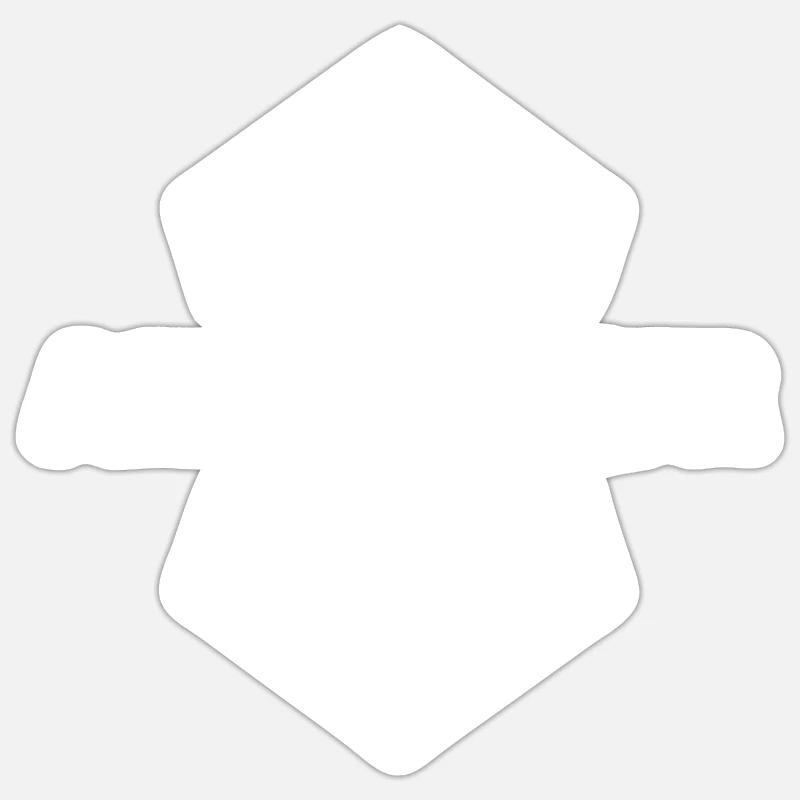 Work Entertainer - Sticker size S (10 x 10 cm) - white matte