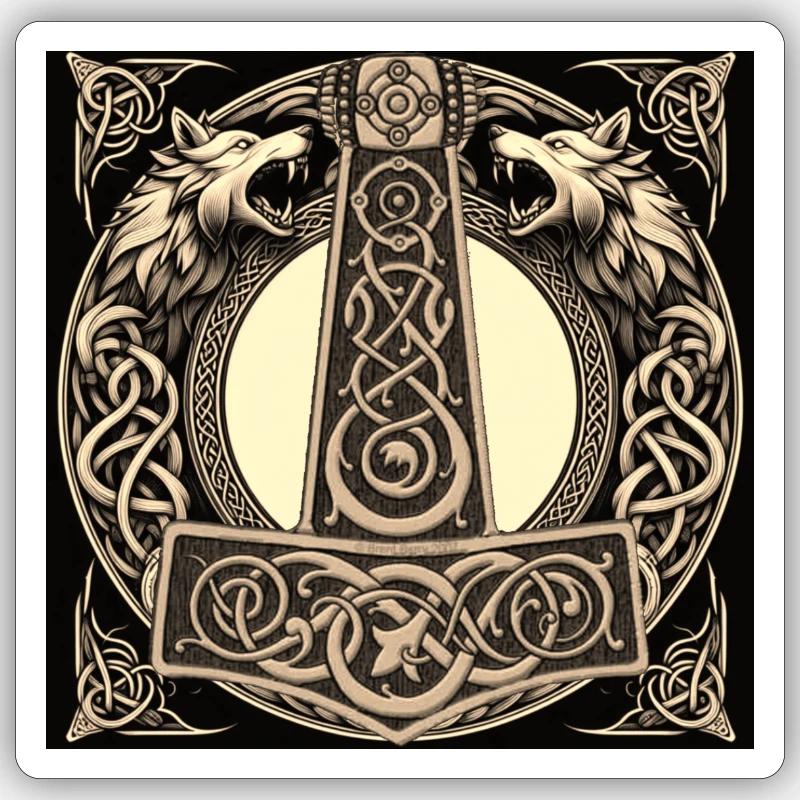 Sticker Größe S (10 x 10 cm) - 