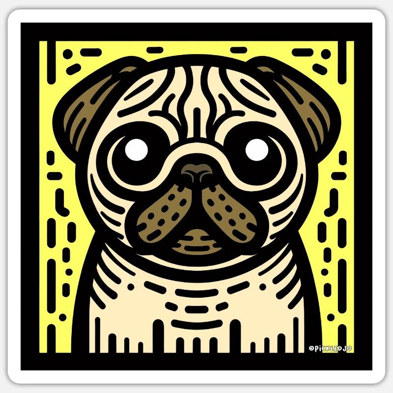 Sticker Größe S (10 x 10 cm) - 