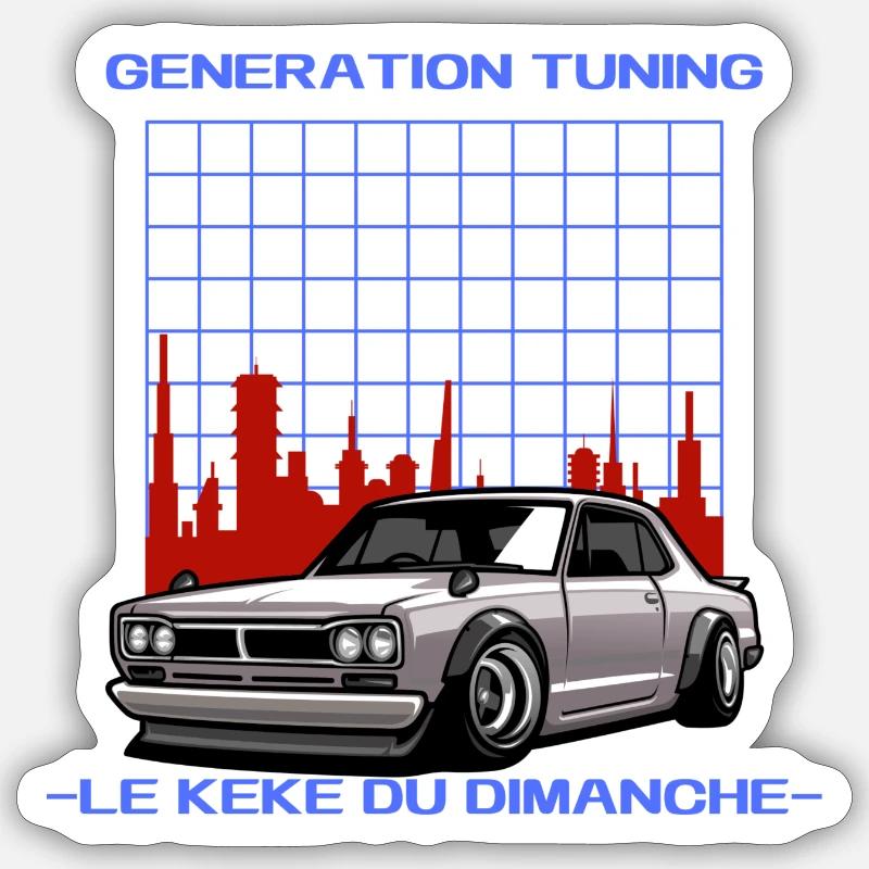 Sticker taille S (10 x 10 cm) - 