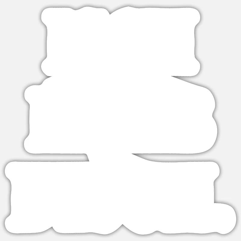 Sticker Größe S (10 x 10 cm) - 