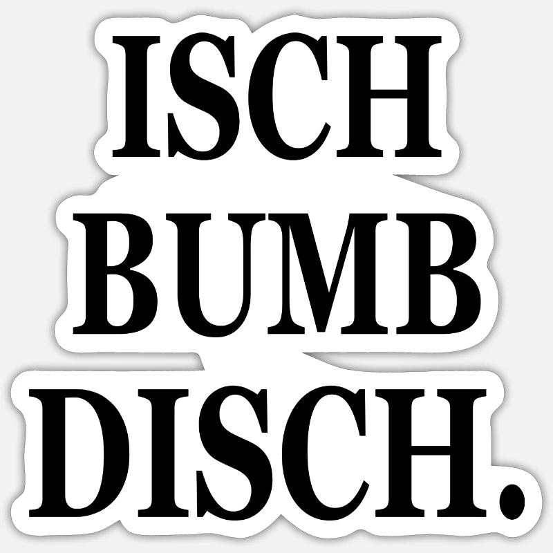 Mannheim Monnem Mannheimat - Sticker size S (10 x 10 cm) - white matte