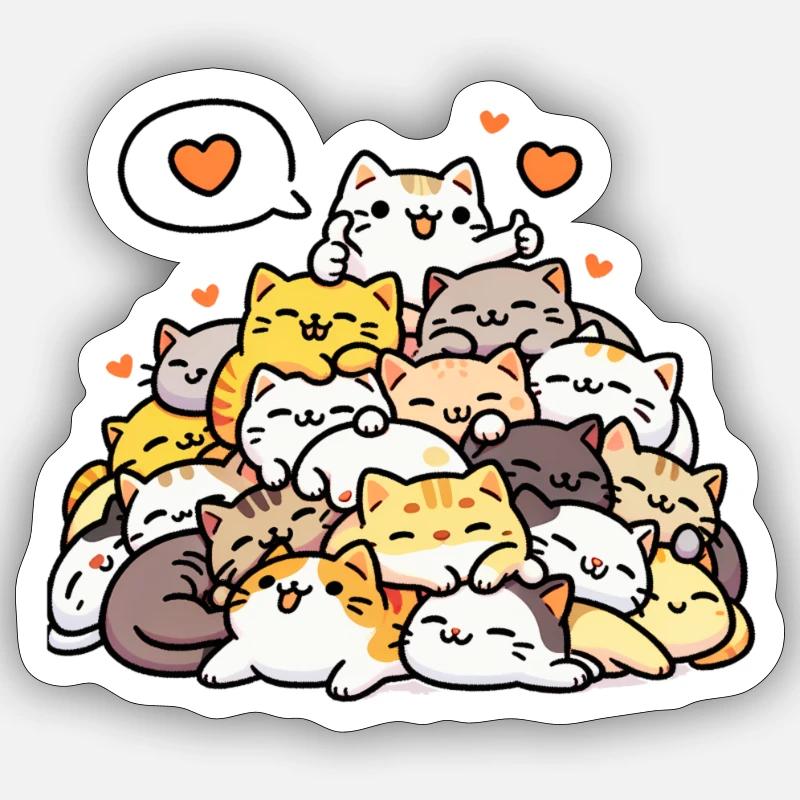 Sticker taille S (10 x 10 cm) - 