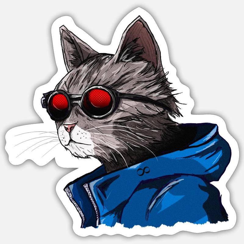 Sticker taille S (10 x 10 cm) - 