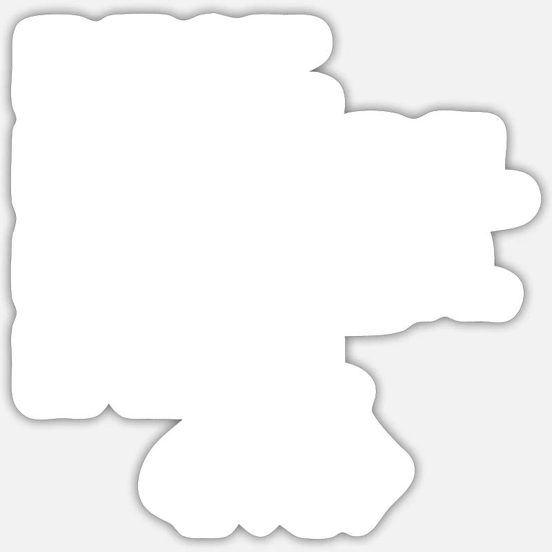 Best Euchre Player Ever - Sticker size S (10 x 10 cm) - white matte