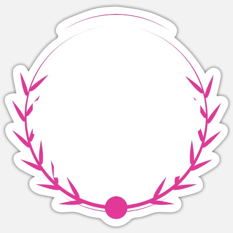 emotional support offering help jokes Sticker size S (10 x 10 cm)