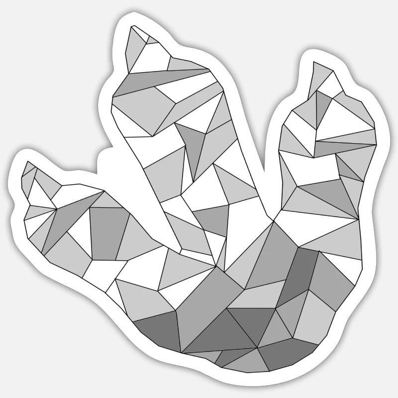 Sticker Größe S (10 x 10 cm) - 