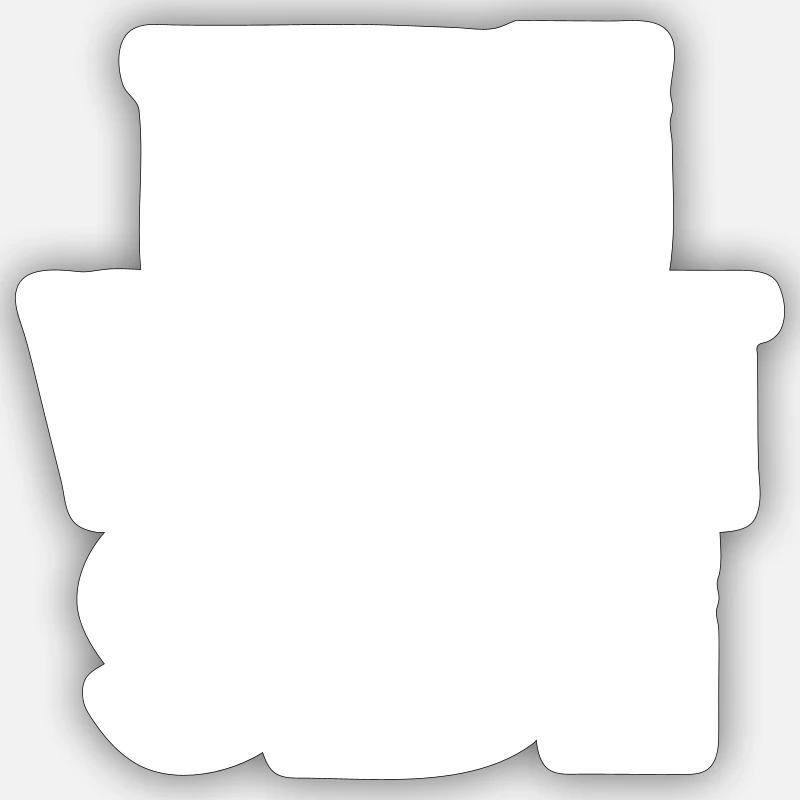 Sticker taille S (10 x 10 cm) - 