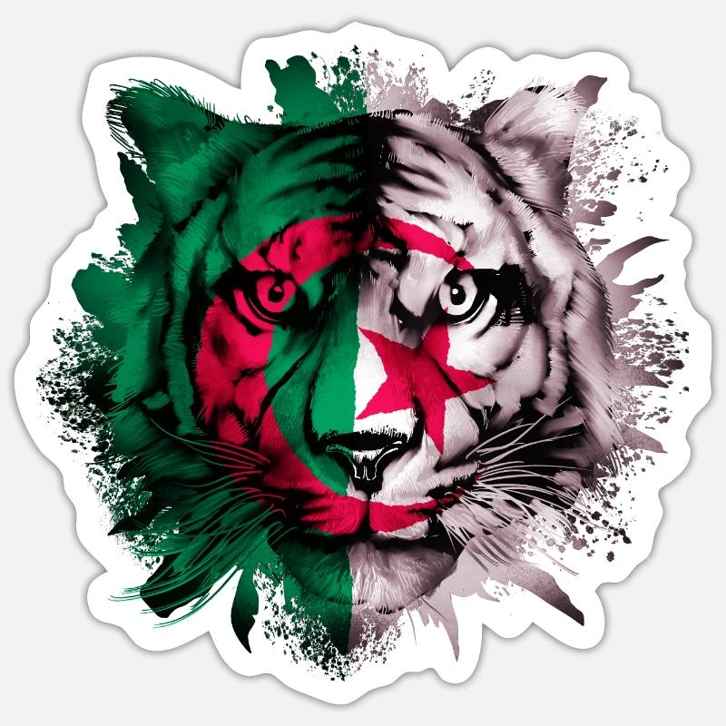 Algeria Sticker size S (10 x 10 cm)