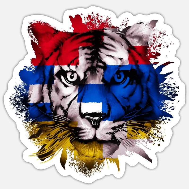 Arzach - Sticker Größe S (10 x 10 cm) - Mattweiß