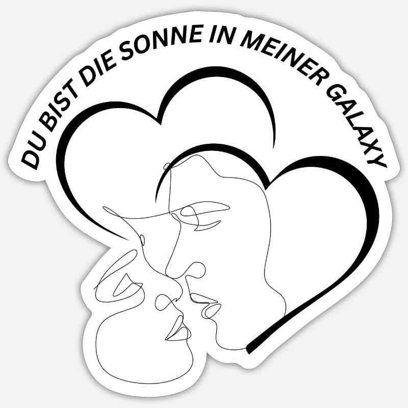 Sticker Größe S (10 x 10 cm) - 