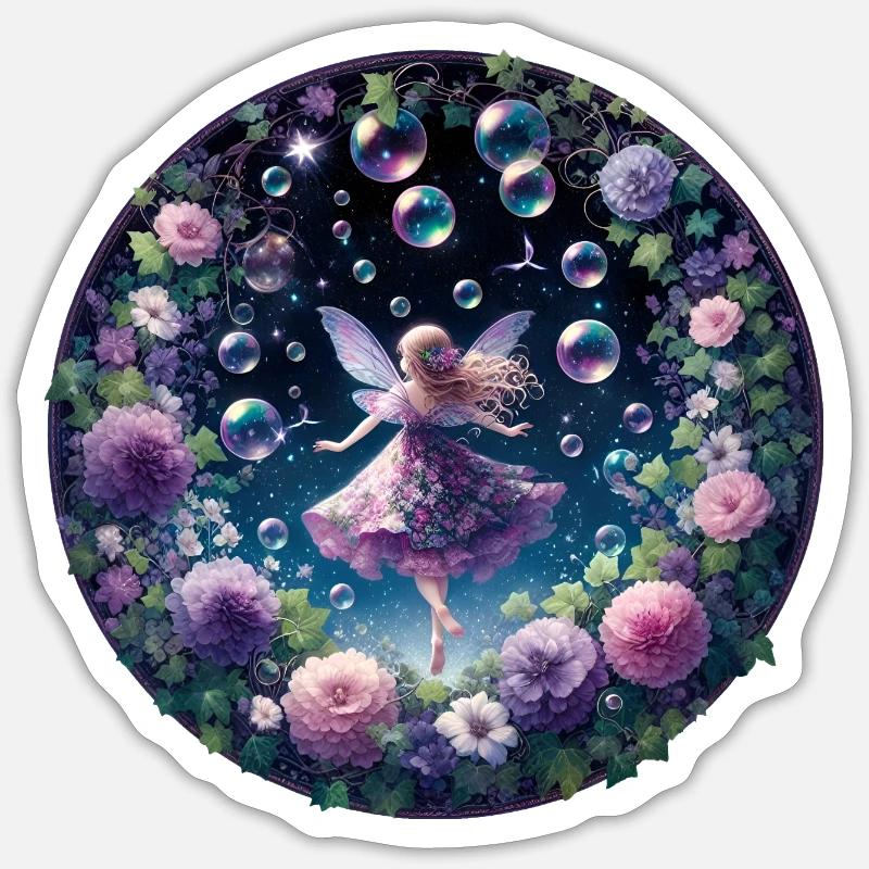 Fairy Spell Sticker size S (10 x 10 cm)