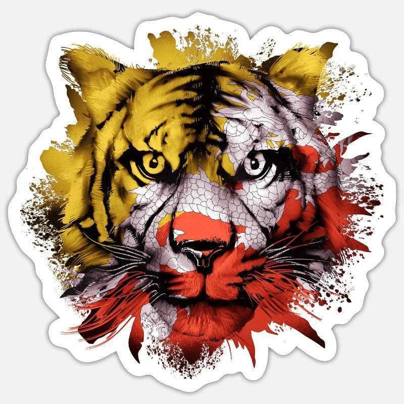 Sticker taille S (10 x 10 cm) - 