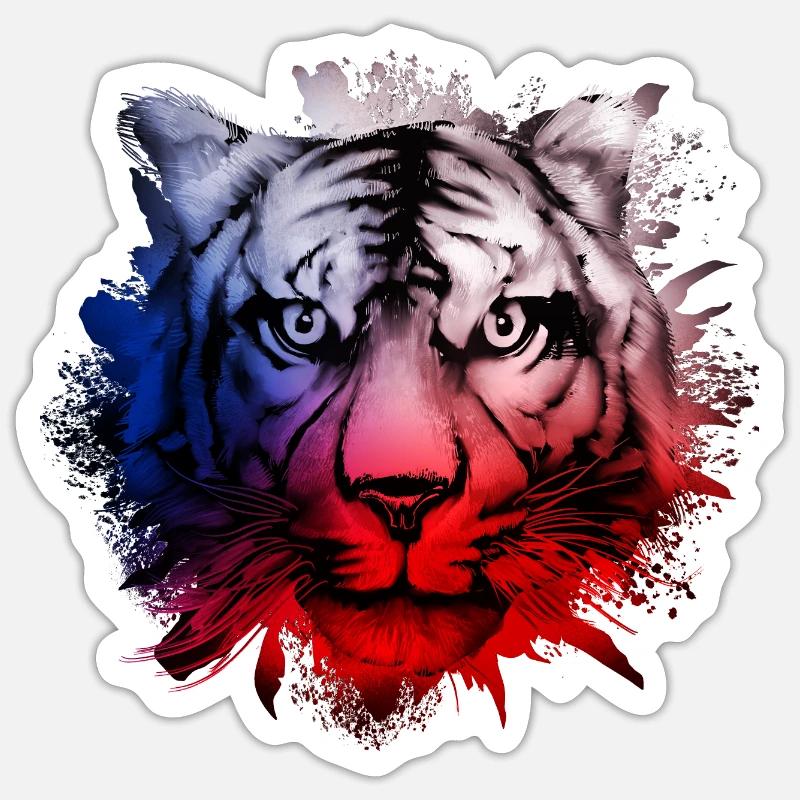 République tchèque Sticker taille S (10 x 10 cm)
