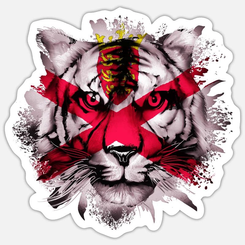 Jersey - Sticker taille S (10 x 10 cm) - blanc mat