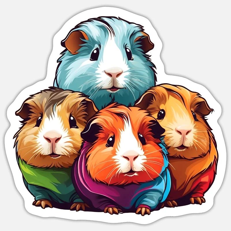 Sticker taille S (10 x 10 cm) - 