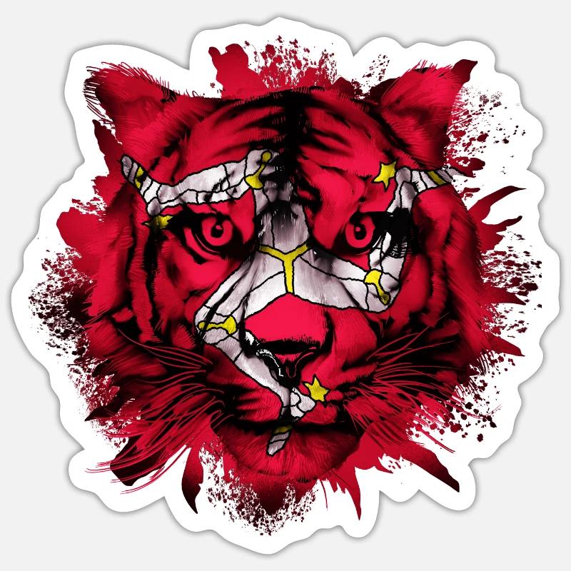 Sticker taille S (10 x 10 cm) - 