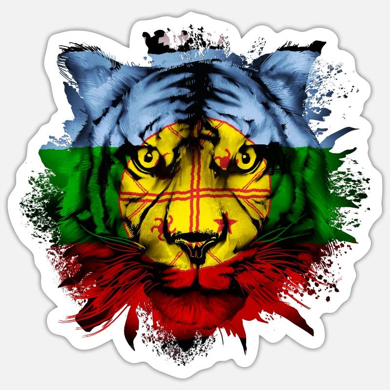 Mapuche - Sticker size S (10 x 10 cm) - white matte