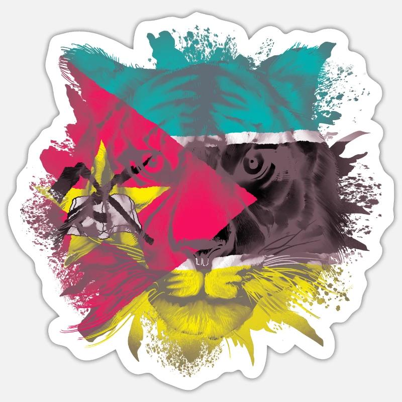 Sticker taille S (10 x 10 cm) - 
