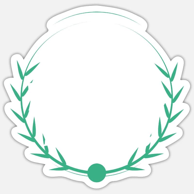 statement techniques - Sticker Größe S (10 x 10 cm) - Mattweiß