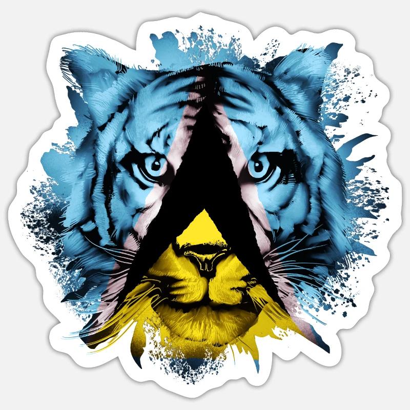 Sticker Größe S (10 x 10 cm) -