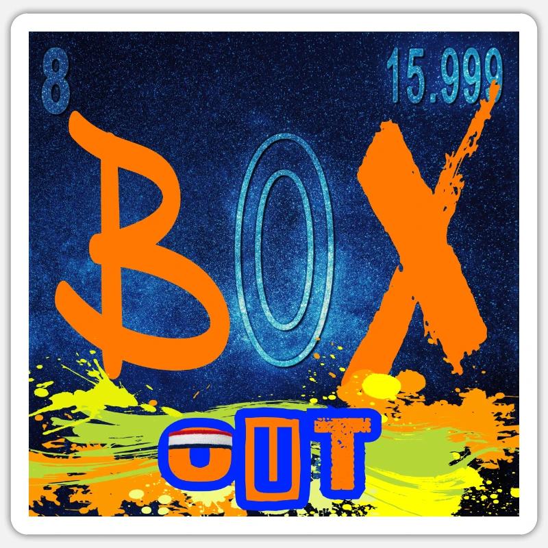 Sticker taille S (10 x 10 cm) - 