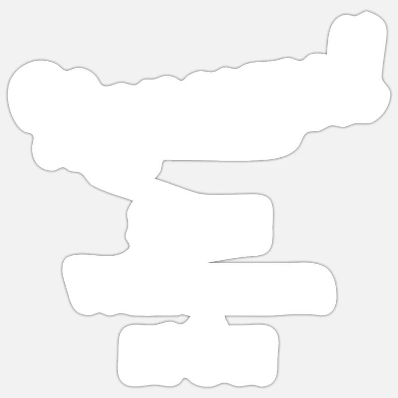 Sticker taille S (10 x 10 cm) - 