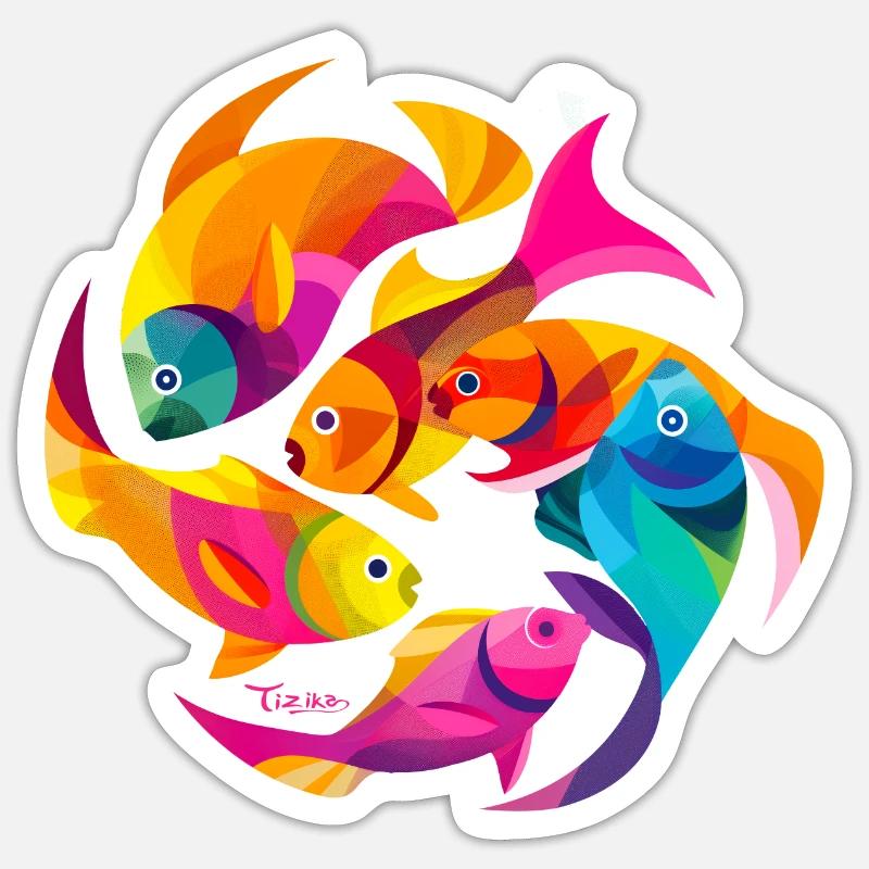 Sticker Größe S (10 x 10 cm) - 