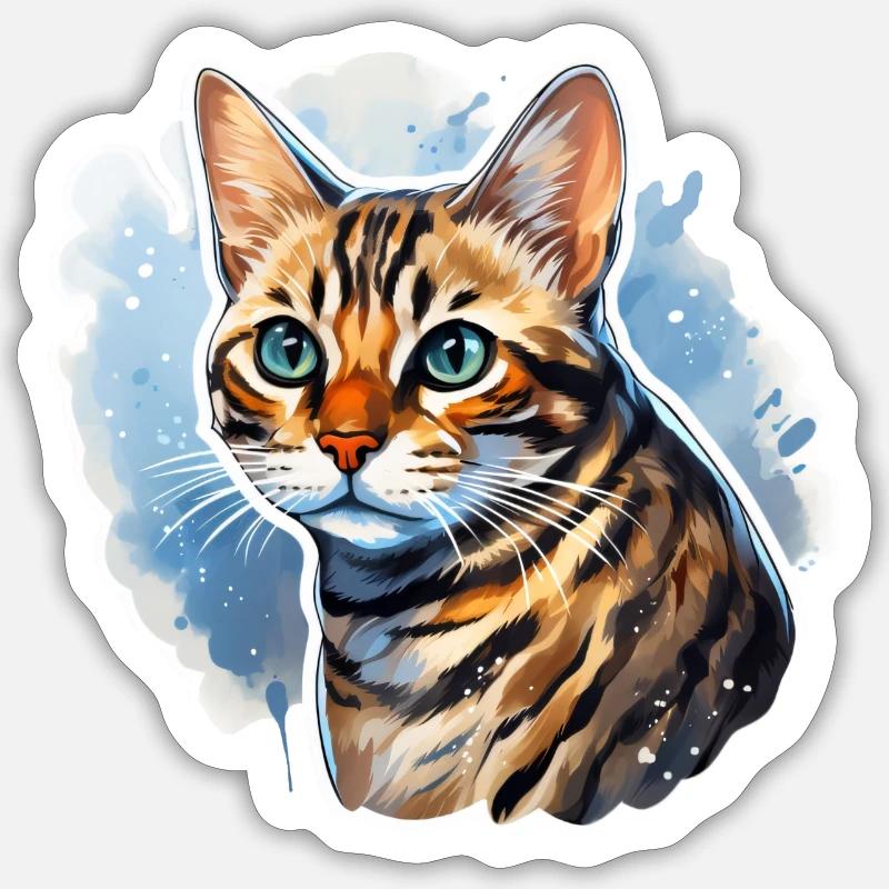 Sticker taille S (10 x 10 cm) - 