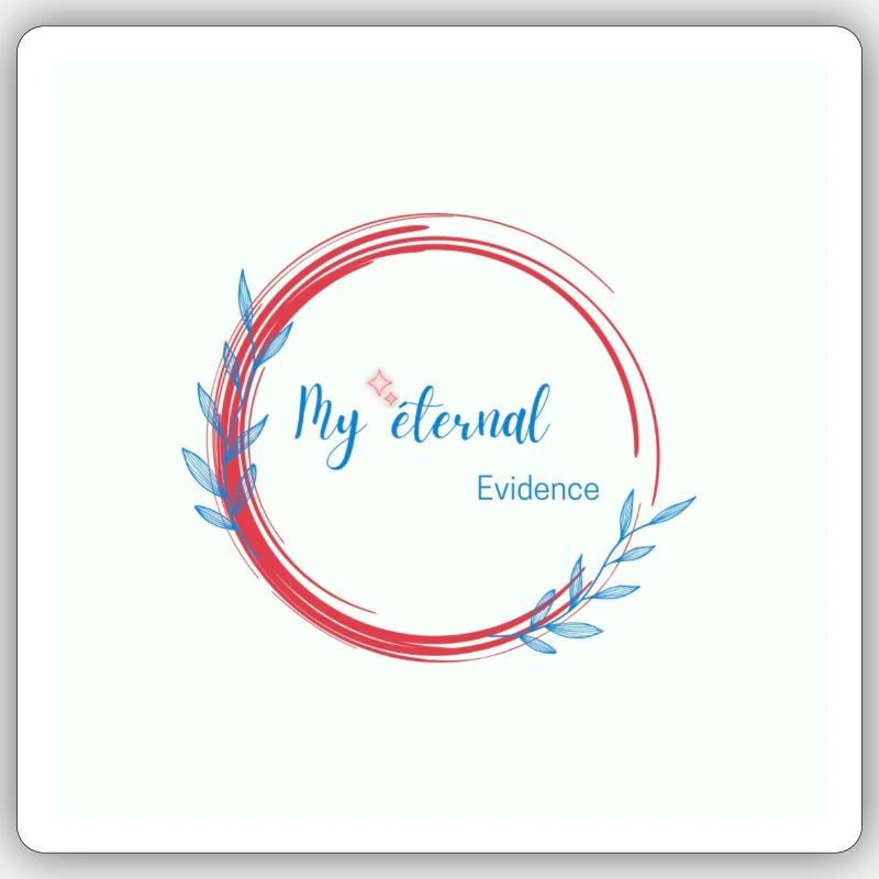 Rainbow butterfly created Sticker size S (10 x 10 cm)