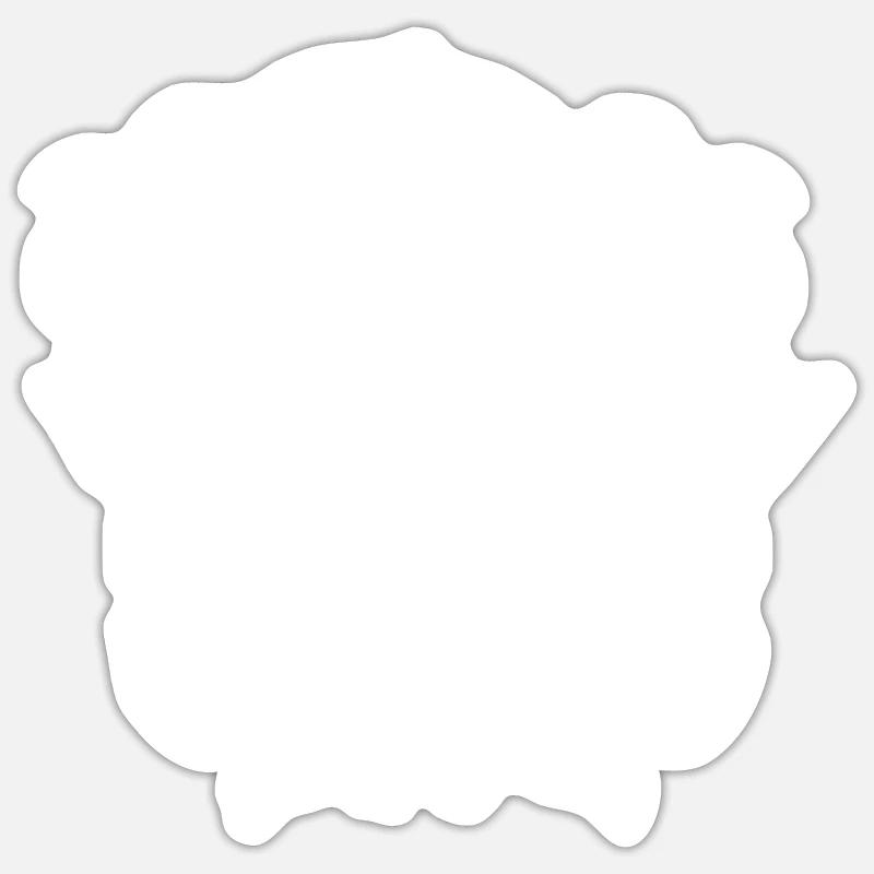 Planches à voile - Sticker taille S (10 x 10 cm) - blanc mat
